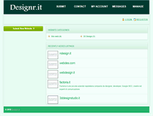 Tablet Screenshot of designr.it